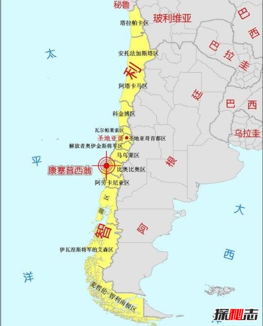 世界上最狭长的国家是哪,智利(距离中国最远的国家)