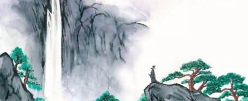 《望庐山瀑布》表达了诗人怎样的感情?