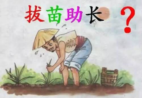 《拔苗助长》告诉我们什么道理?