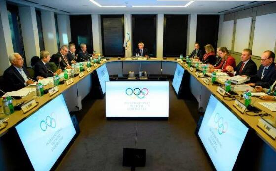 国际奥委会主席巴赫在国际奥委会执委会会议上发言