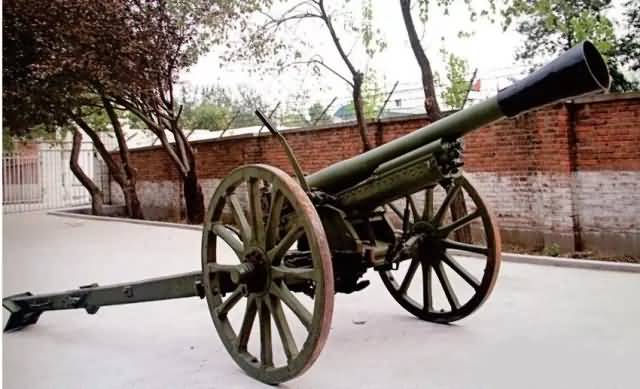 第一代礼炮（缴获日本94式步兵炮）
