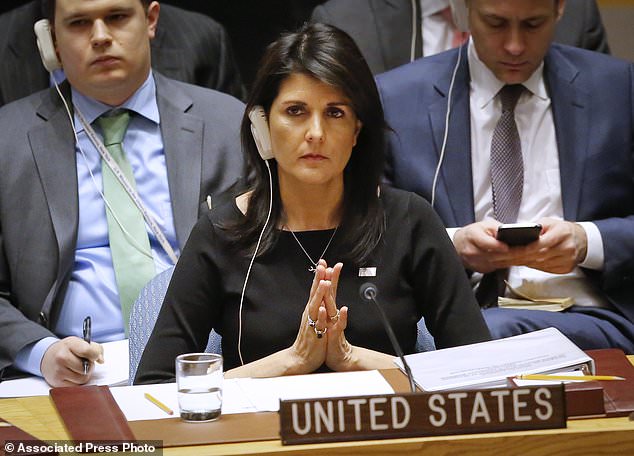 美国驻联合国代表妮基·黑莉