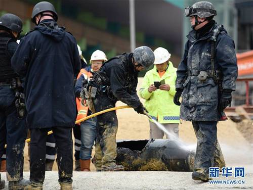 香港警方24小时成功解除湾仔第二枚战时炸弹