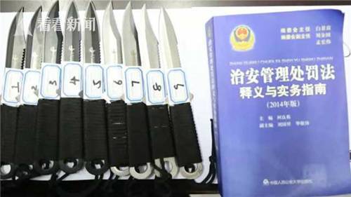 女乘客携九把刀坐火车被拦 辨称只是工艺品