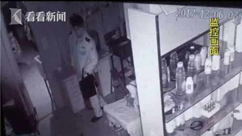 年轻男子穿着警服高调盗窃 5年内入狱12次