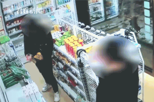 无人超市就可以为所欲为？两男一女一晚偷三次