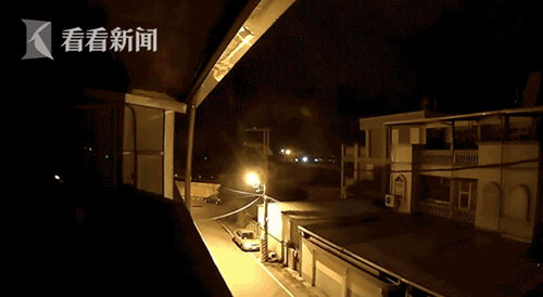 花莲强震夜空瞬间如白昼 疑似“地光”画面曝光