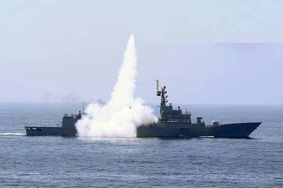 巴基斯坦举行演习对抗印军 试射中国产反舰导弹