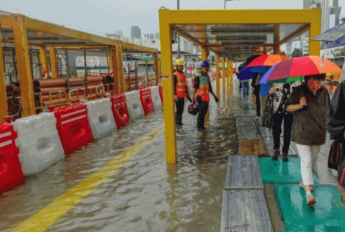 香港红色暴雨警告