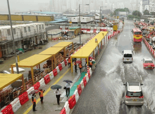 香港红色暴雨警告