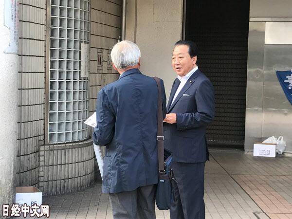 日本前首相野田佳彦连续31年发传单 一周发出去近1万张