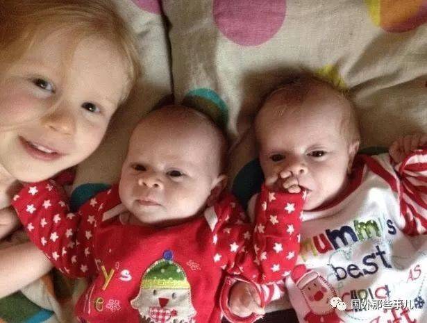 女子生下三胞胎宝宝 却相隔了近四年出生