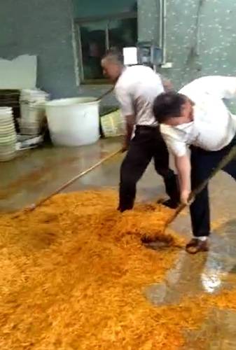 榨菜工厂违规生产过程被曝光 乌江涪陵榨菜：不是我们 已举报
