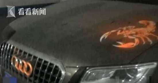 25岁女子连续涂鸦67辆轿车 自称这是“泼墨艺术”