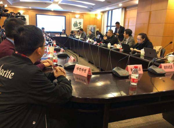11月28日，上海市消保委发布会现场。澎湃新闻 记者 邹娟 图