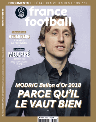 《法国足球》封面