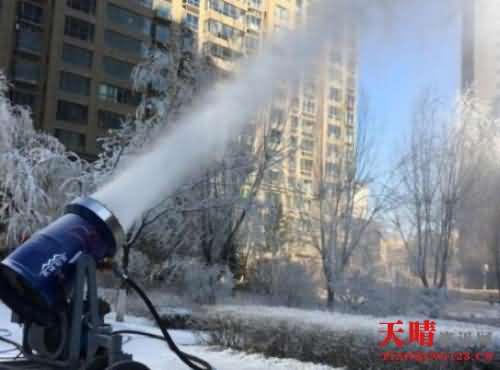 真相曝光震惊了!山西小区人工造雪是怎么回事?还原背后原因真相哭笑不得