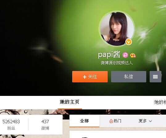 papi酱个人资料，papi酱是谁，api酱老公是谁|微博|真名