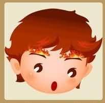 眉毛着火是什么成语