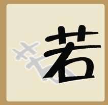 两个若字是什么成语
