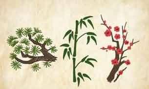 竹子梅花松树是什么成语