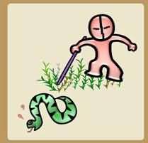 人打蛇是什么成语