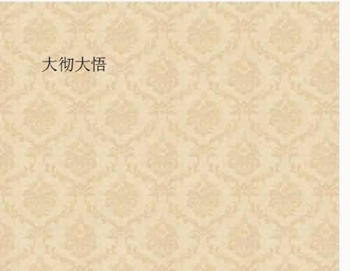 大彻大悟的反义词