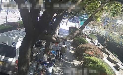 熊孩子毁公共设施