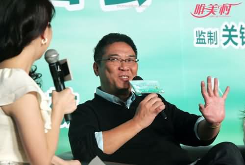 关锦鹏接受采访