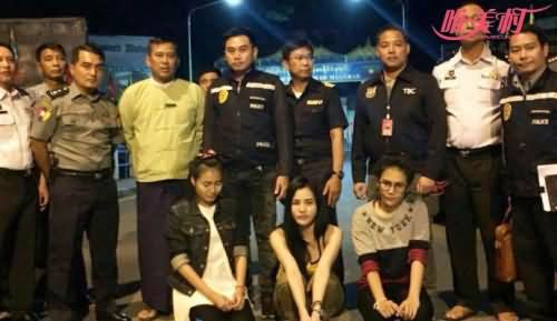 女嫌犯被捕顾打扮