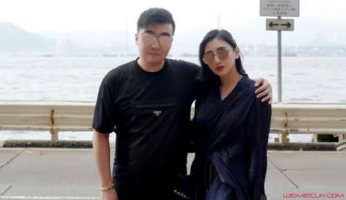 制片人梁超与何雯娜 制片人梁超与何雯娜