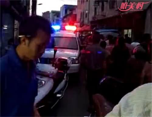 民警及救援人员赶到现场