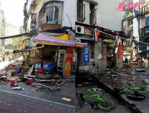 爆炸后现场 爆炸后现场