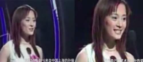 孙俪早年选秀美照曝光 孙俪早年选秀美照曝光
