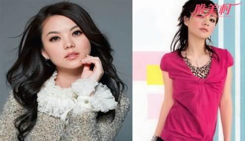 李湘(左)和妹妹李玲(右) 李湘(左)和妹妹李玲(右)