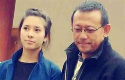姜文与女儿姜一郎