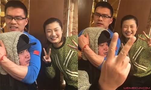 潘粤明丁宁聚会