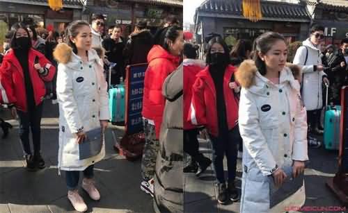 李兰迪现中戏艺考