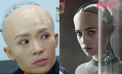 章子怡光头造型超吸睛 章子怡光头造型超吸睛
