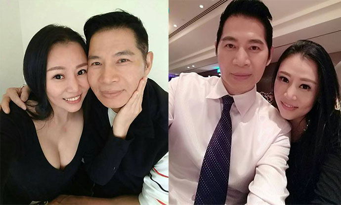 男星楼学贤与妻子