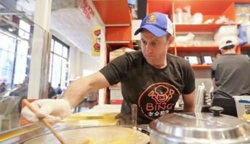 纽约人开煎饼摊 纽约人开煎饼摊