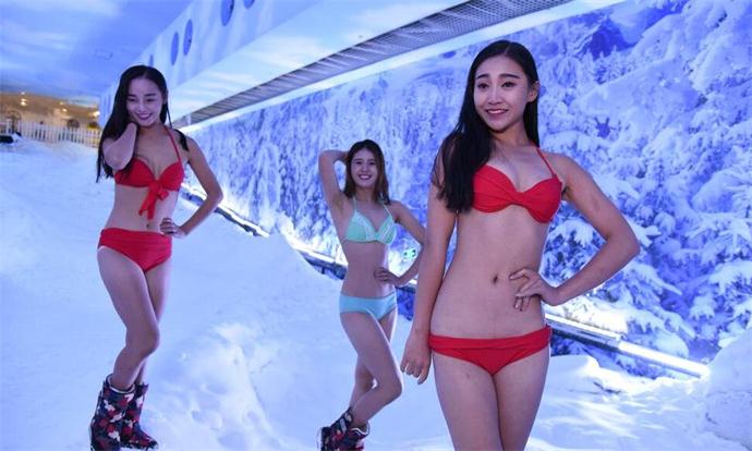 三亚美女冰屋走秀现场图片 三亚美女冰屋走秀现场图片