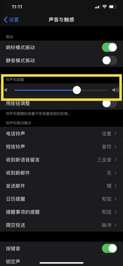 苹果11铃声怎么调大(3)