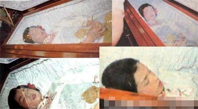 翁美玲遗容