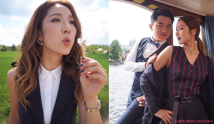 李亚男晒甜蜜合照