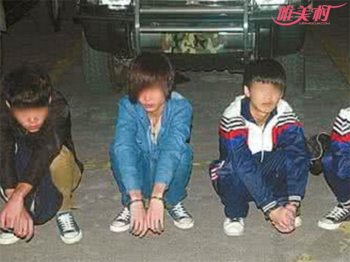 辍学少年疯狂抢劫