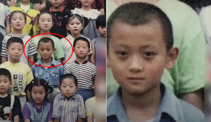 黄子韬幼儿园合影 黄子韬幼儿园合影