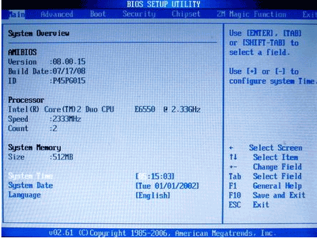 BIOS设置详细中英文对照表
