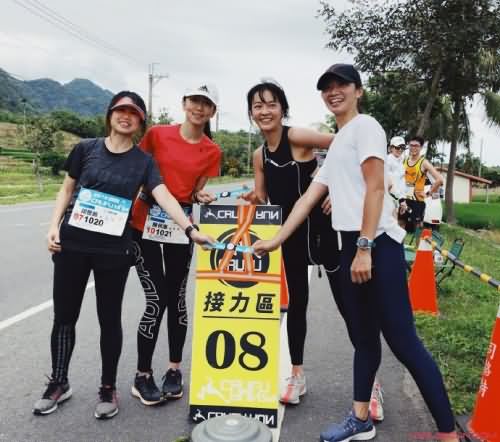 陈意涵跑210公里接力赛 陈意涵跑210公里接力赛