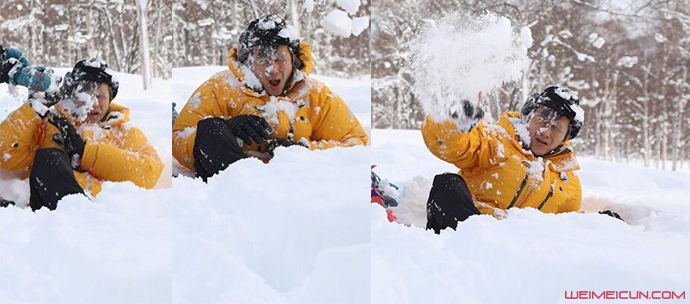 孙俪携家人滑雪庆元旦 超哥被“打脸”瞬间变老画面滑稽有爱